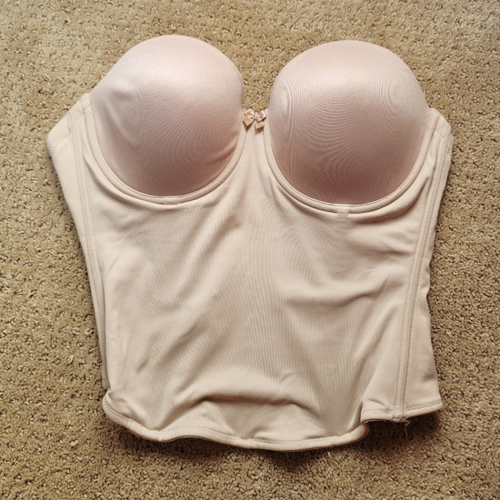Her Room 32E Va Bien strapless longline bra